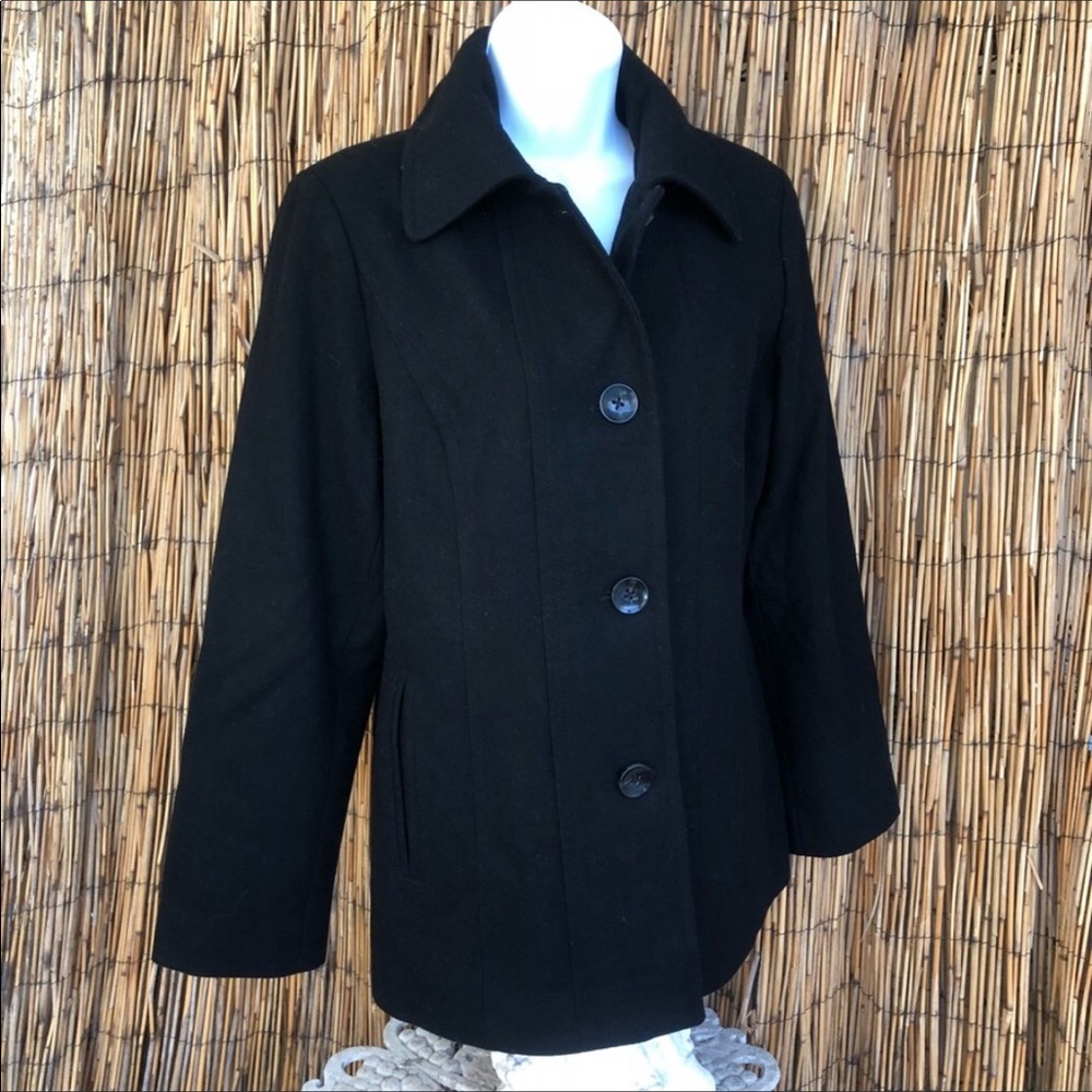 London Fog Wool Coat - Picture 3 of 5